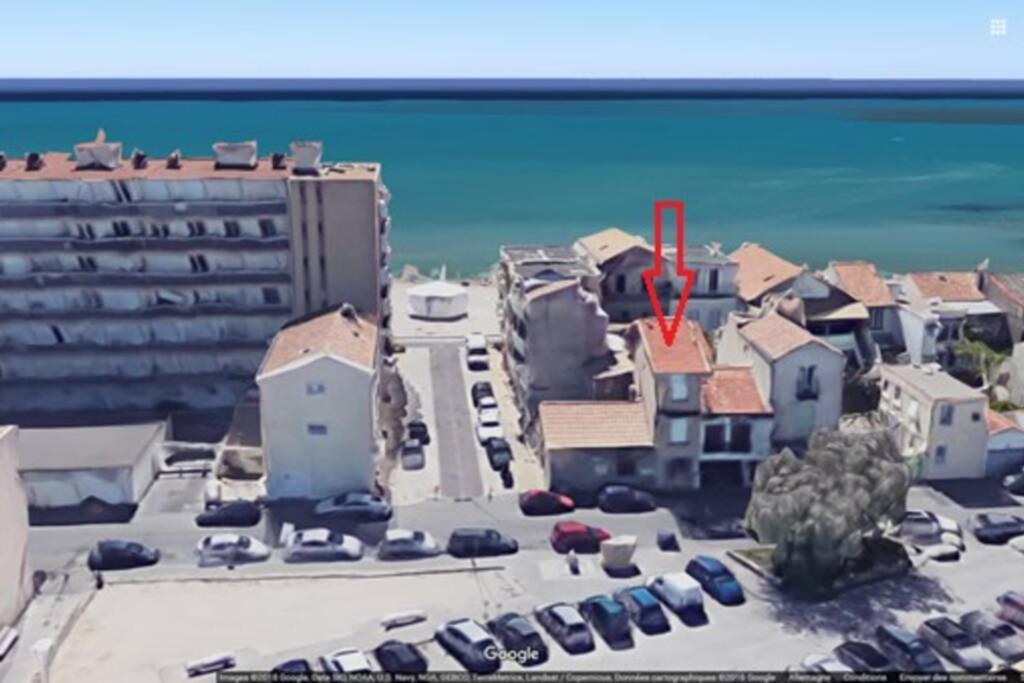 Le Tribord - F2 duplex avec balcon à 30 m de la plage Palavas-les-Flots Extérieur photo