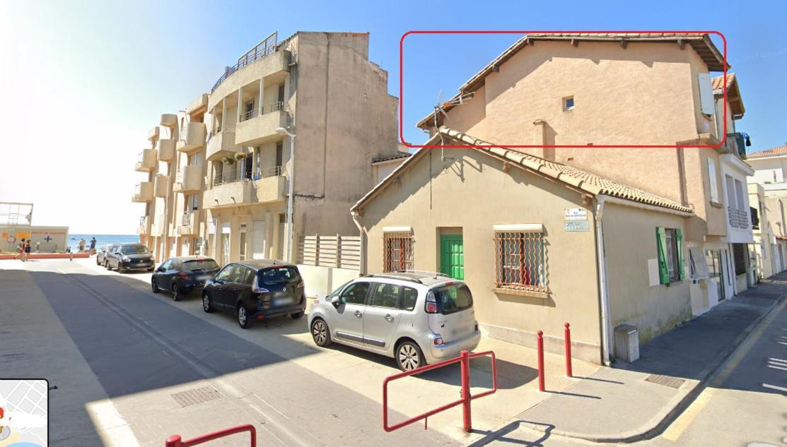Le Tribord - F2 duplex avec balcon à 30 m de la plage Palavas-les-Flots Extérieur photo